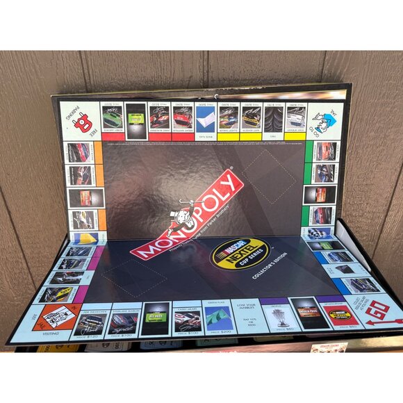 Monopoly NASCAR Nextel Cup Series Collector's Edition Board Game 6 Pewter Tokens - Picture 11 of 15